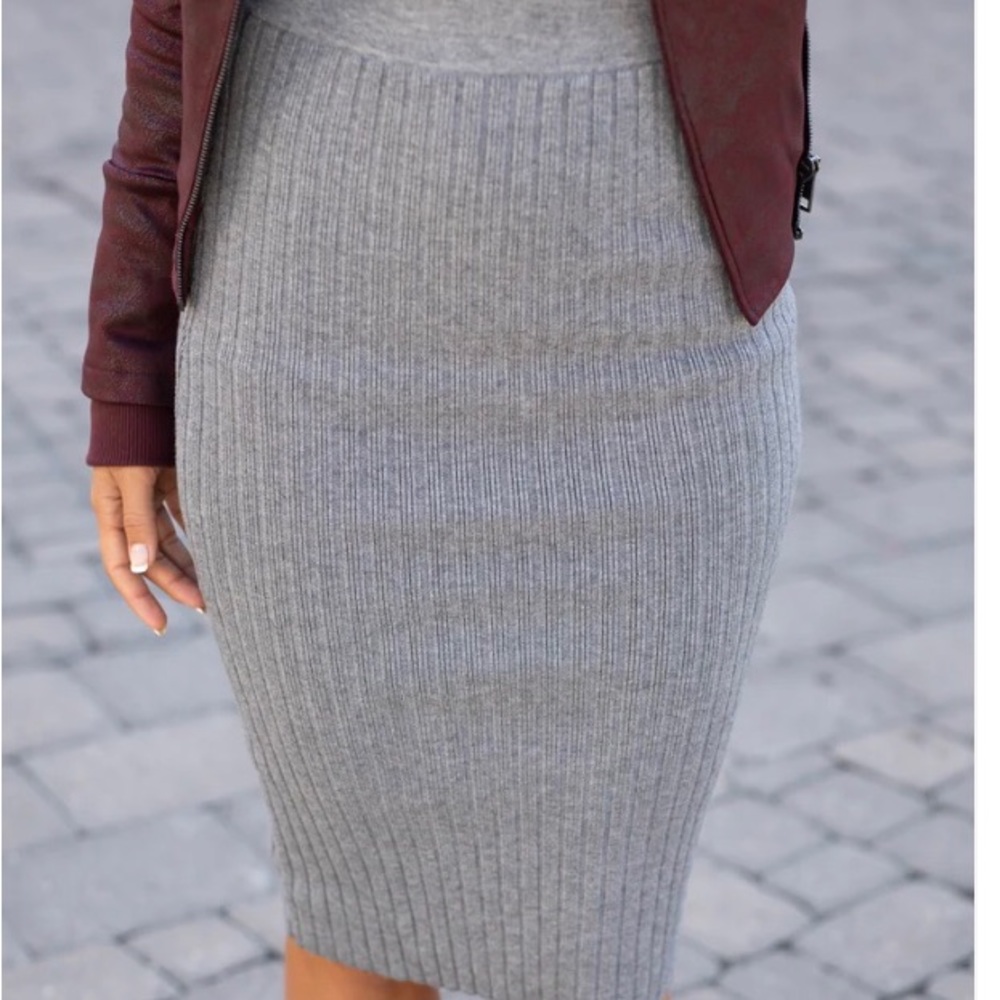 Grace and lace sweater skirt